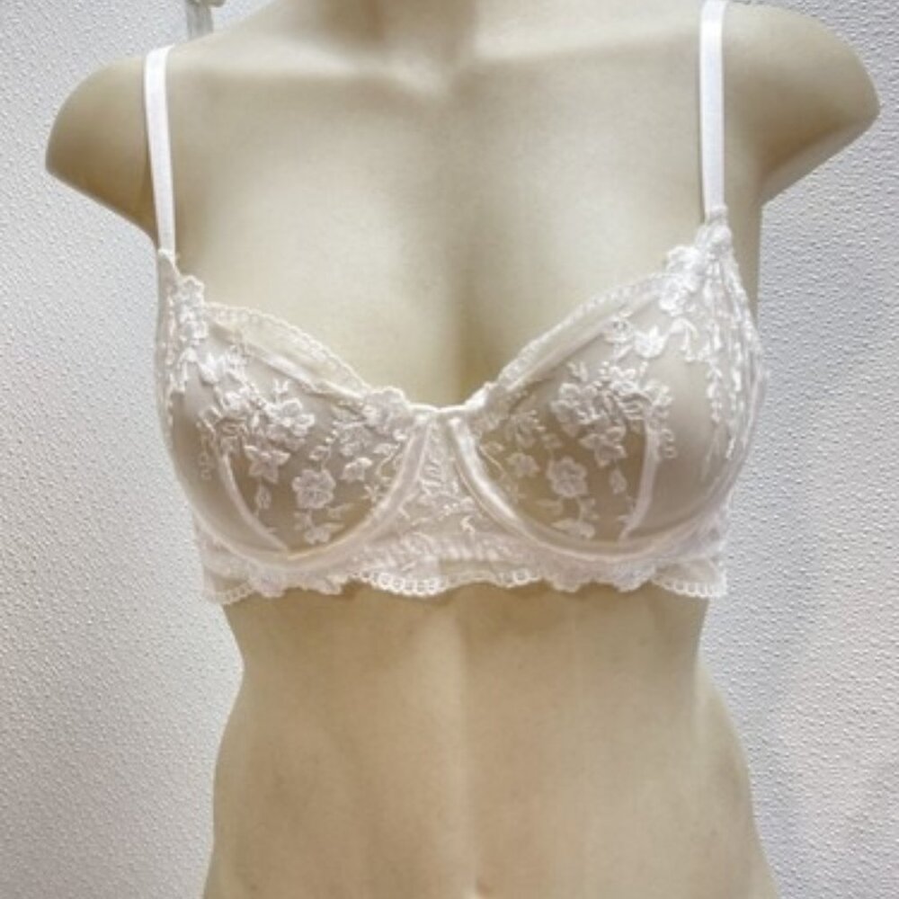 NEW KAT THE LABEL Entice Balconette Lace Bra